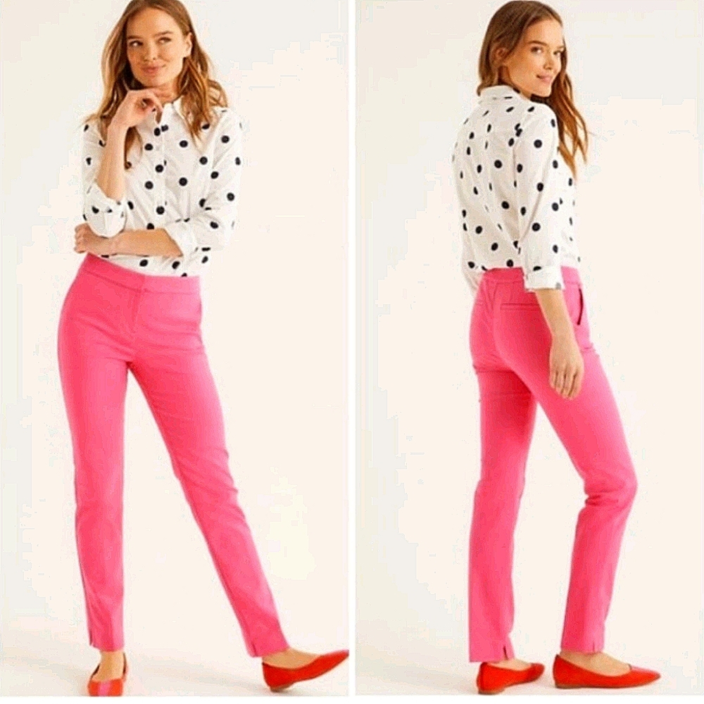 Boden Pink Ankle Pants